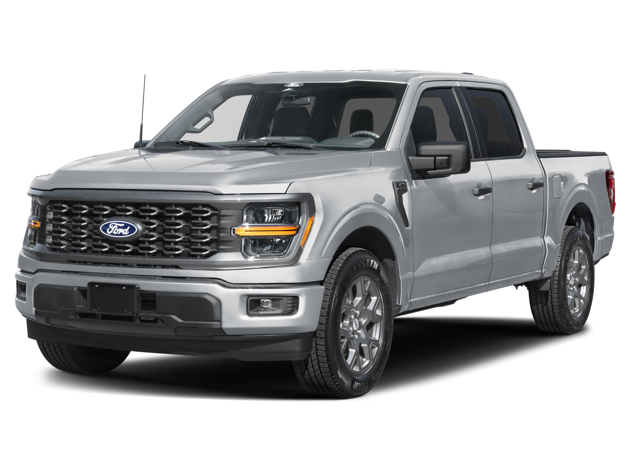 2026 Ford F-150 STX in Carbonized Gray Metallic — front three-quarter view